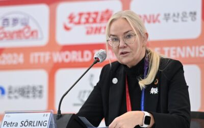 ITTF chief Sorling outlines vision