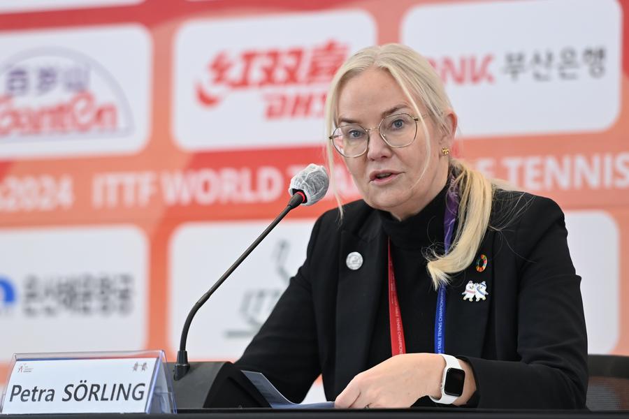 ITTF chief Sorling outlines vision